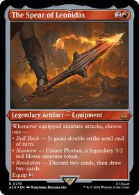 The Spear of Leonidas (Foil Etched)