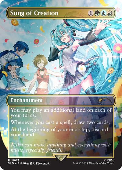 Song of Creation Rainbow Foil