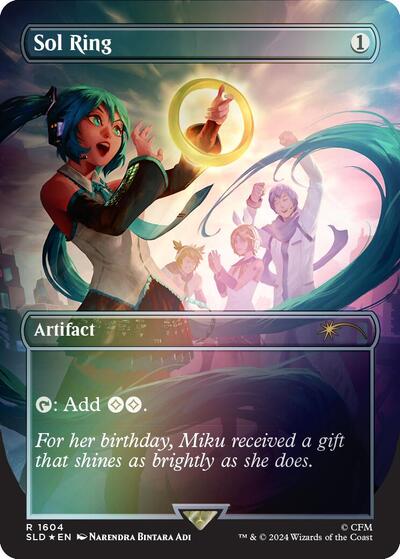Sol Ring 1604 Rainbow Foil