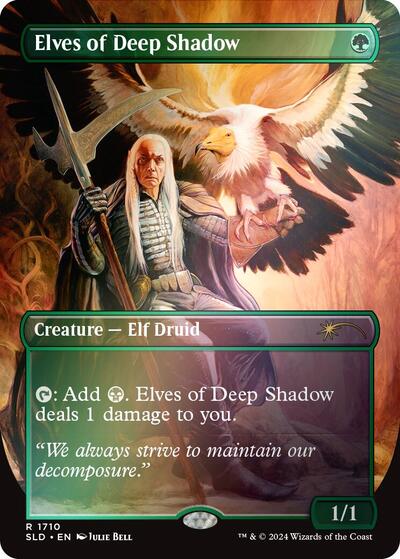 Elves of Deep Shadow Rainbow Foil