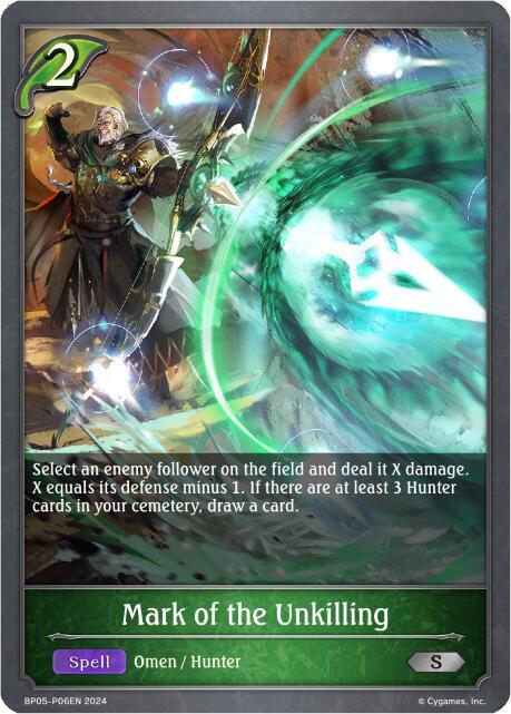 Mark of the Unkilling - P06EN (Foil)