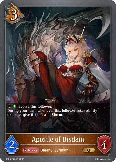Apostle of Disdain - P25 (Foil)