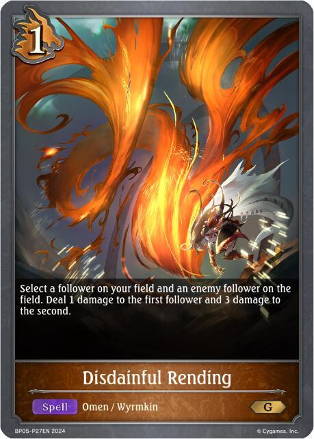 Disdainful Rending - P27 (Foil)