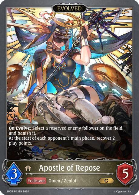 Apostle of Repose (Evolved) - P43 (Foil)