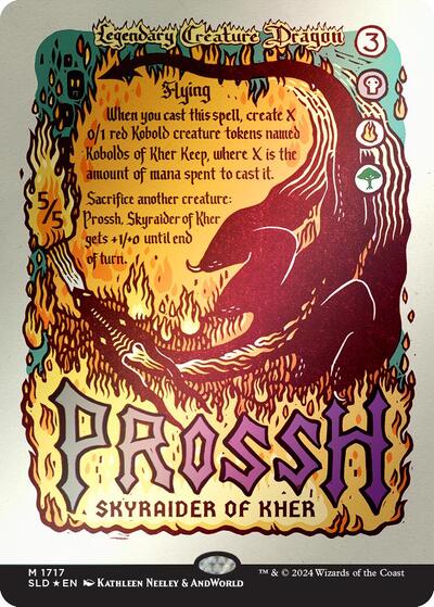 Prossh Skyraider of Kher Rainbow Foil