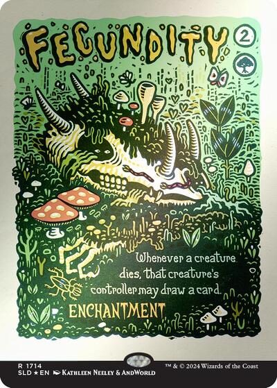 Fecundity Rainbow Foil