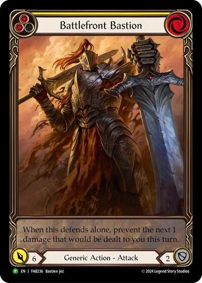 Battlefront Bastion (Yellow) - FAB236 Flesh and Blood: Promo Cards card price