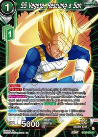 SS Vegeta, Rescuing a Son card art