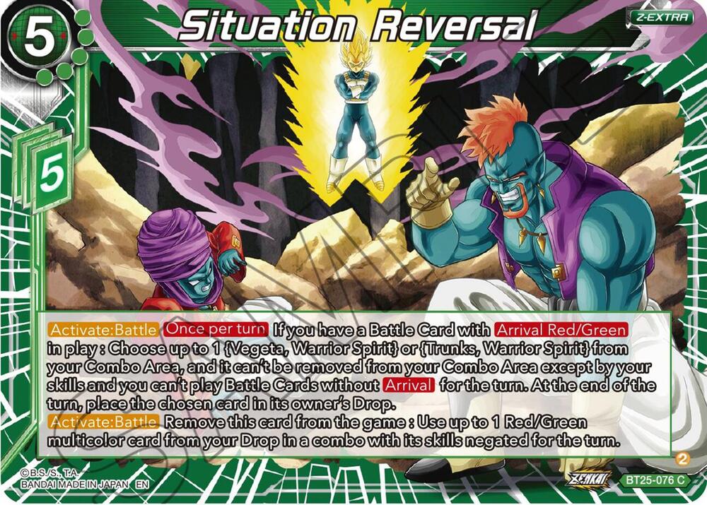 Situation Reversal #BT25-076 — Legend of the Dragon Balls