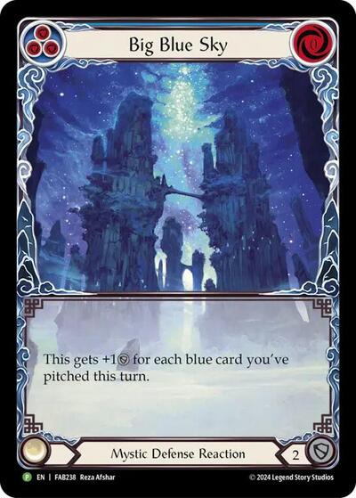 Big Blue Sky - FAB238 card