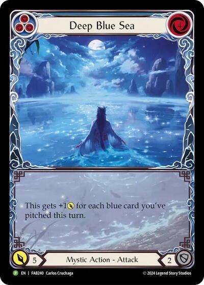 Deep Blue Sea - FAB240 Flesh and Blood: Promo Cards card price
