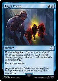 Eagle Vision - Universes Beyond: Assassin's Creed - Magic: The Gathering card