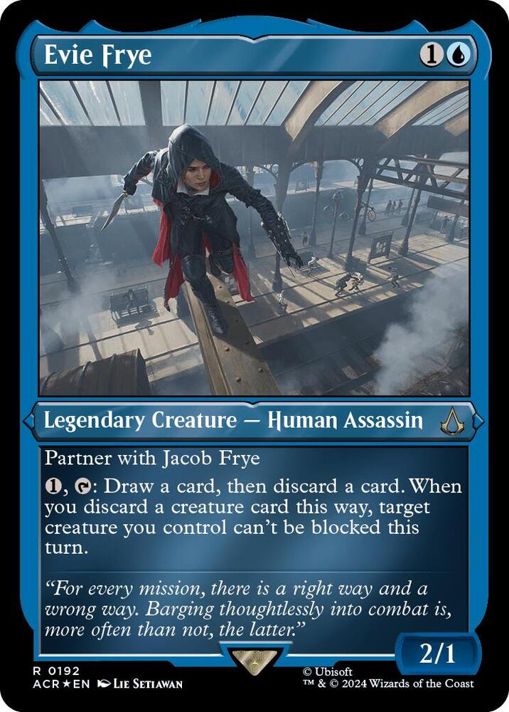 Evie Frye (Foil Etched) - Universes Beyond: Assassin's Creed