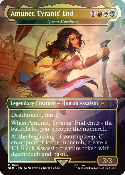 Amunet Tyrants End Queen Marchesa Rainbow Foil