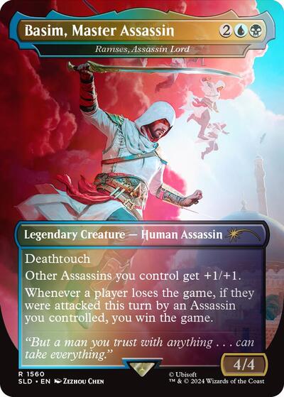 Basim Master Assassin Ramses Assassin Lord Rainbow Foil