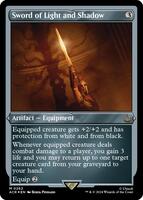 MTG 光と影の剣 Foil 部分光沢 PSA9 SwordOfLightAndShadow__91116.