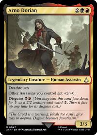 Arno Dorian - Universes Beyond: Assassin's Creed - Magic: The Gathering card