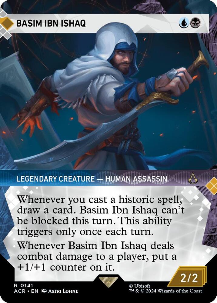 m11004 ACR 141 foil  バシム・イブン・イスハーク FOIL - MTG Basim Ibn Ishaq (Showcase) #141 - Universes