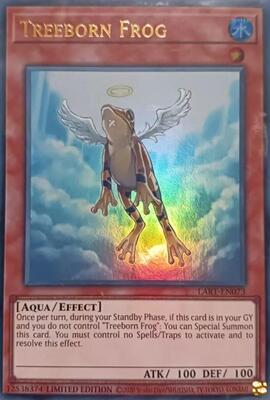 Yu-Gi-Oh! - Treeborn Frog (GLD2-EN010) - Gold Series 2 - Limited