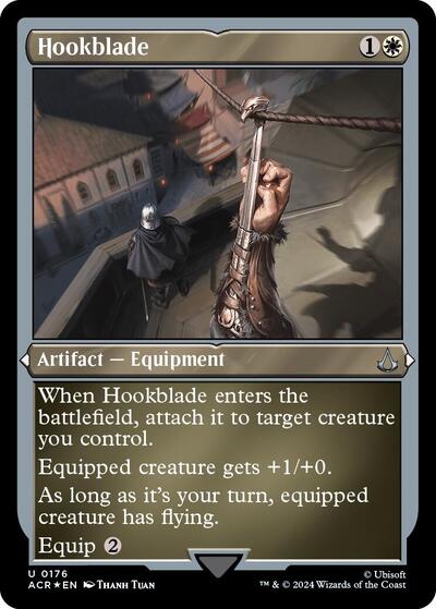 Hookblade Foil Etched