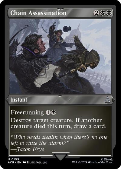 Chain Assassination Foil Etched