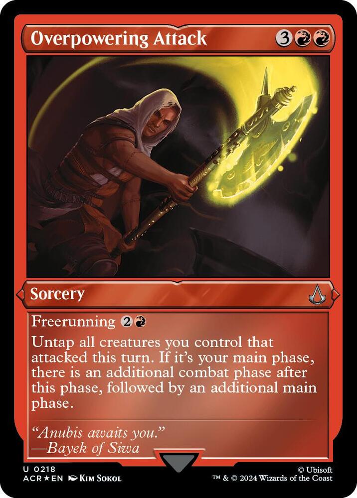 Alexios, Deimos of Kosmos (Foil Etched) Universes Beyond Assassin