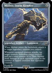 Mjölnir, Storm Hammer (Foil Etched) (Foil)