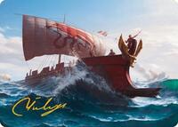 Adrestia Art Card (Gold-Stamped Signature)