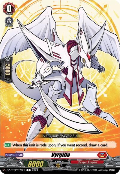 Vyrgilla - DZ-BT02: Illusionless Strife - Cardfight Vanguard