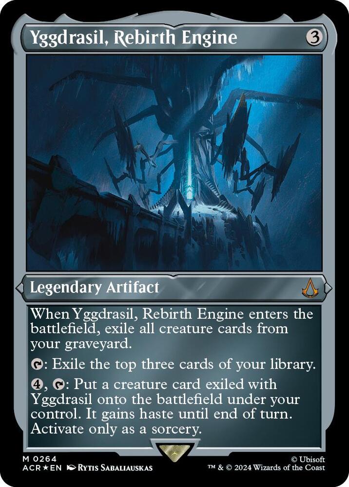 Yggdrasil, Rebirth Engine (Foil Etched) - Universes Beyond
