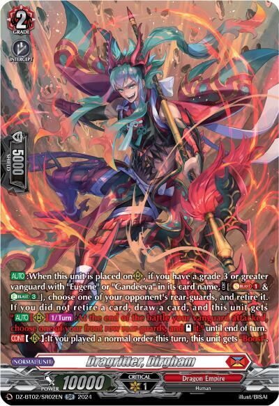 Dragritter Dirgham SR Price & Card Details — DZ-BT02: Illusionless
