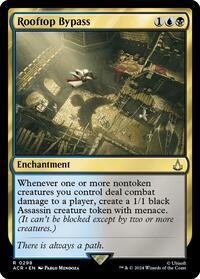 Rooftop Bypass - Universes Beyond: Assassin's Creed - Magic: The Gathering card