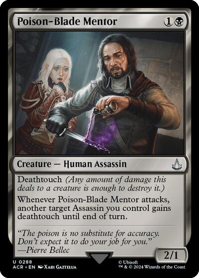 Poison Blade Mentor