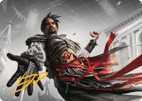 Ezio Auditore da Firenze Art Card (Gold-Stamped Signature)