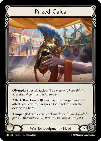Prized Galea - LGS254 Flesh and Blood: Promo Cards card price
