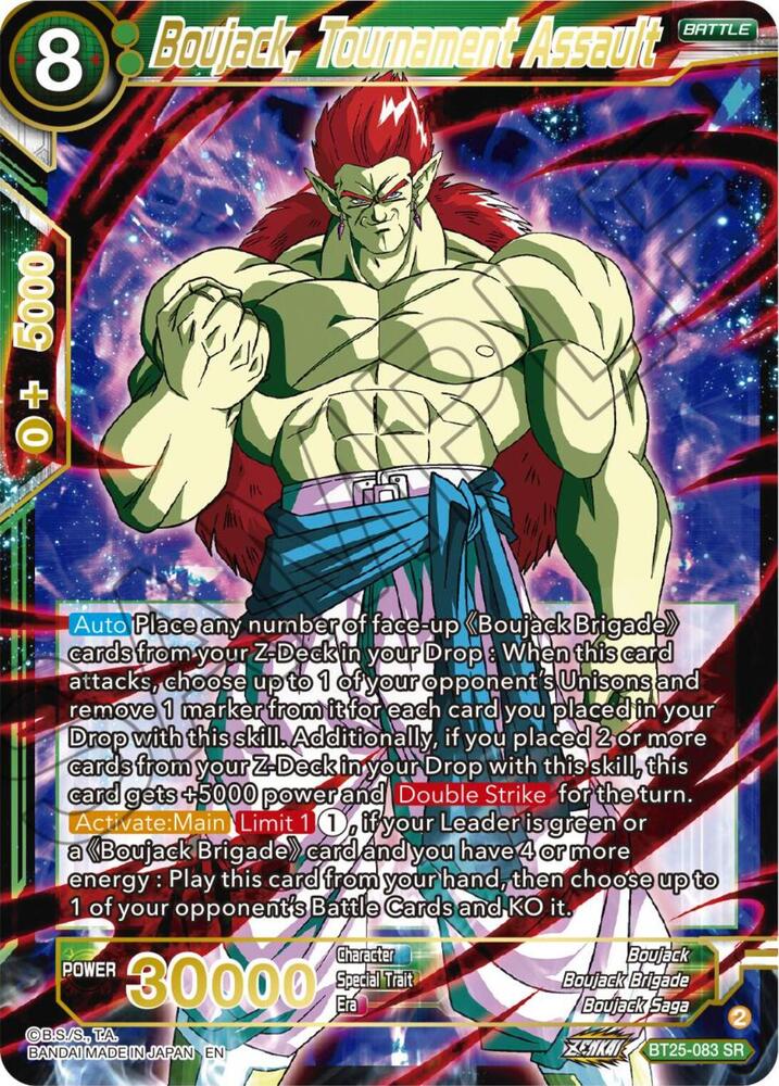 Boujack, Tournament Assault - Legend of the Dragon Balls - Dragon
