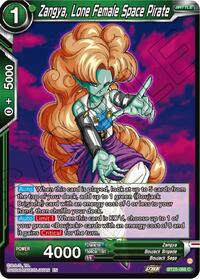 Zangya, Lone Female Space Pirate card art