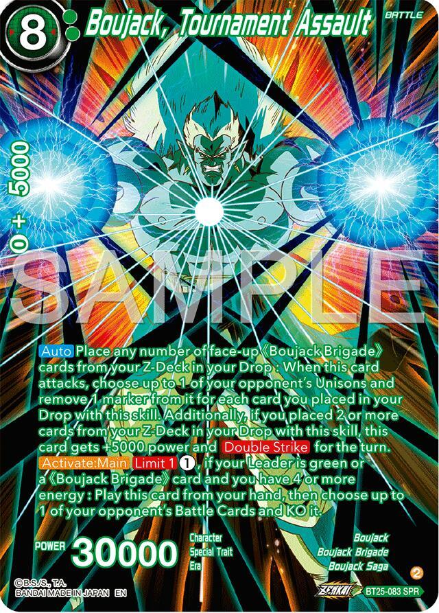 Boujack, Tournament Assault (SPR) - Legend of the Dragon Balls