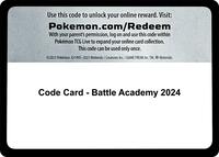 Code Card - Battle Academy 2024 · Battle Academy 2024 · #— · Normal