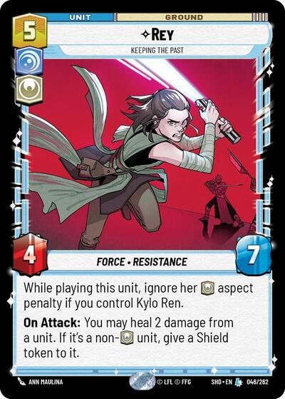 Rey - Keeping the Past card