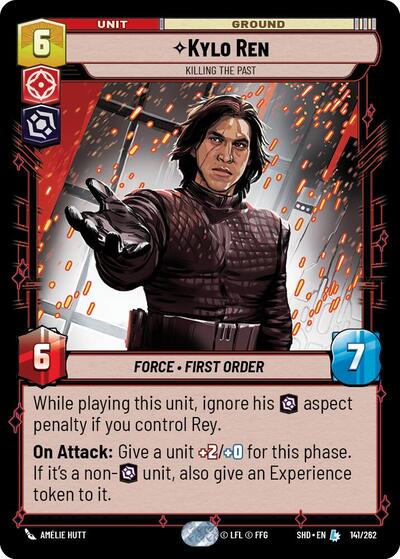 Kylo Ren - Killing the Past card
