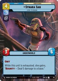 Synara San - Loyal to Kragan (Hyperspace)