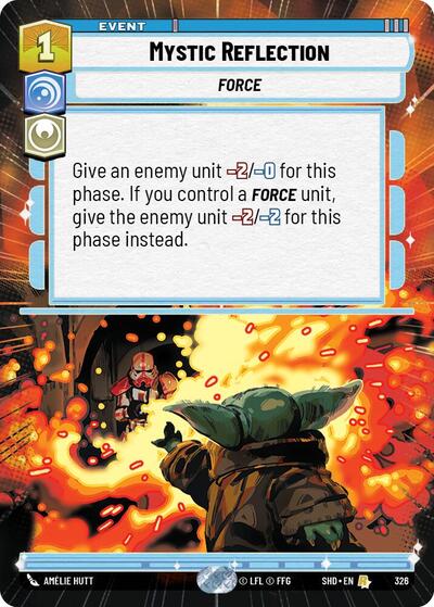 Mystic Reflection (Hyperspace) Shadows of the Galaxy card price