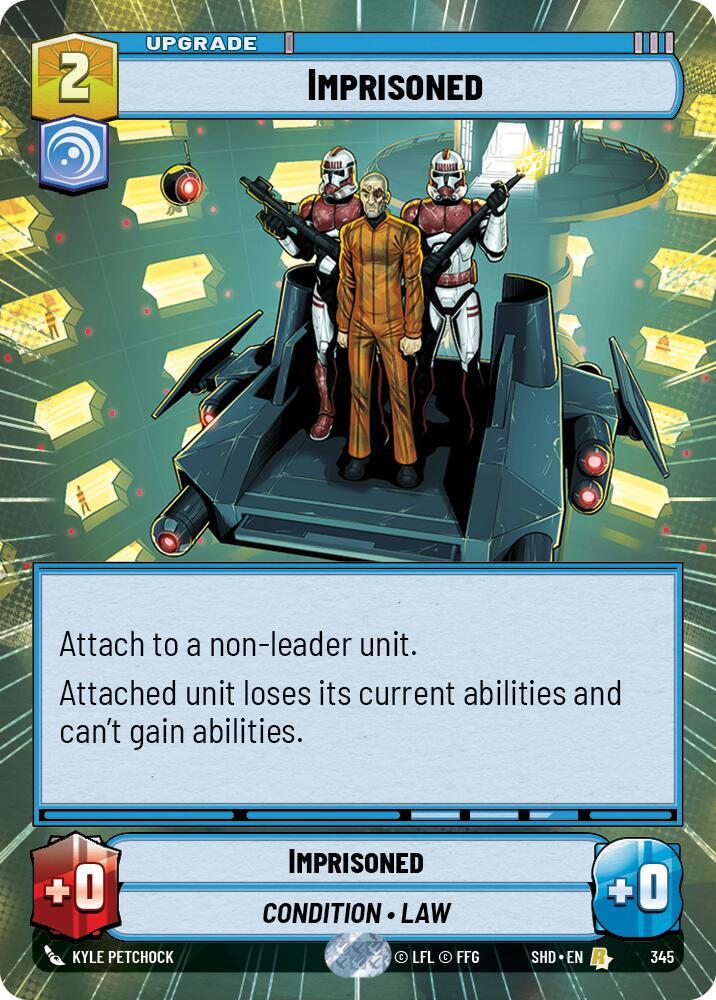Imprisoned (Hyperspace) 345 card