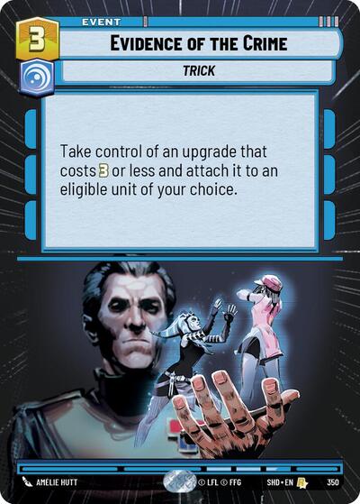 Evidence of the Crime (Hyperspace) card