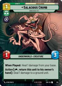 Salacious Crumb - Obnoxious Pet (Hyperspace) card