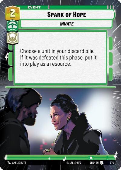 Spark of Hope (Hyperspace) card