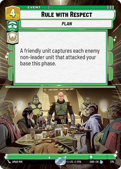 Rule With Respect (Hyperspace) card