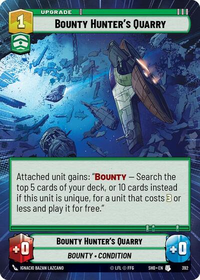 Bounty Hunter's Quarry (Hyperspace) card