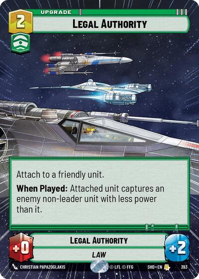 Legal Authority (Hyperspace) card
